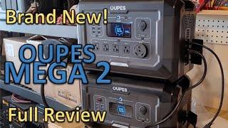 Top Rated Midcap Portable Solar Generator Oupes Mega 2 Review