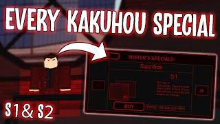 Ro-Ghoul - EVERY KAKUHOU SPECIAL SHOWCASE! | Sacrifice, Skyfall, Ejector + MORE!