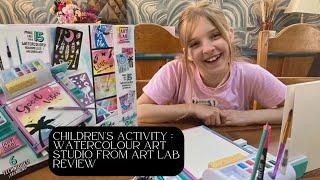 Children's Activity Watercolour Art Studio from Art Lab Review by Yeah Lifestyle