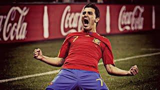 David Villa ● ALL 5 GOALS  in the World Cup 2010