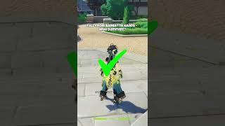Who Can Handle Barbatos Fall Damage? #genshinimpact #genshin #shorts