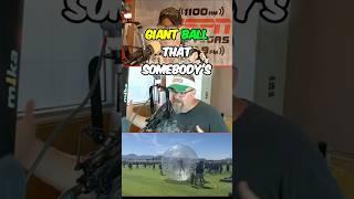What Was That Giant Ball at Raiders Practice?  Crazy Football Drill? 
