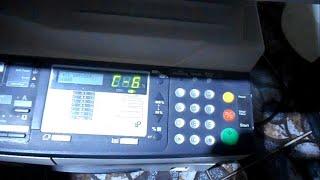 kyocera km1635 call service  c6000 error