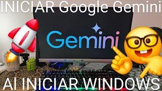 Start google gemini with windows 10 11 startup