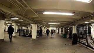 ⁴ᴷ⁶⁰ Walking NYC : Hoyt-Schermerhorn Streets (A)(C)(G) Station (Set of Michael Jackson's "Bad" MV)