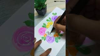 Brush calligraphy #brushpen #calligraphy #viral #viralshorts #art #craft #diywithritz