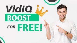 how to get vidIQ boost for free 2022 ( 5 Channel ) / For Tech