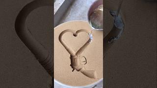 #amazing #satisfying #experiment #metal #art #diy #asmr #artandcraft فن وصناعات من صهر المعادن صب