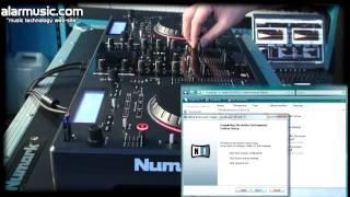 NUMARK MIXDECK DEMO/TUTORIAL: CD-AUDIO/MP3/USB/iPod PLAYER, MIDI CONTROLLER BY ALARMUSIC.COM