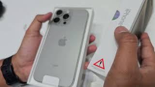 Unbox Iphone 15 Pro Max