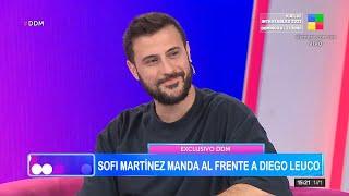 Diego Leuco habló de su historia de amor con Sofi Martínez: "Los dos somos seguros"