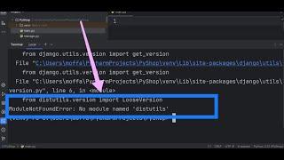 ModuleNotFoundError: No module named 'distutils' in Python Solved