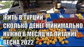 СКОЛЬКО НАДО ДЕНЕГ НА ПИТАНИЕ В ТУРЦИИ НА МЕСЯЦ МИНИМУМ ВЕСНА 2022