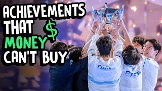 Extraordinary Game Achievements that can NOT be bought