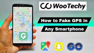 How to Fake GPS Location in Any Smartphone Phone Device | iMoveGo App Review | WooTechy