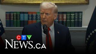 Trump confirms Canada will be hit with 25 per cent tariffs on March 4