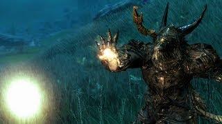 Skyrim Dark Souls 2 Dragon Form Armor Mod Gameplay 2