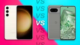 Überraschend eindeutig  S23 VS Pixel 8 Vergleich