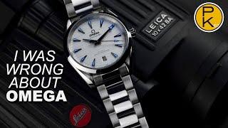 OMEGA 38mm Aqua Terra Watch Review 220.10.38.20.02.001