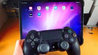 How To Connect PS4 Controller to iPad Pro [EASY] [PlayStation 4 DS4]