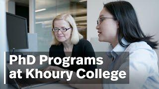 PhD Programs at Khoury College