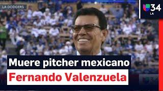 Muere Fernando Valenzuela, el legendario pitcher mexicano y héroe de los migrantes en EE.UU.