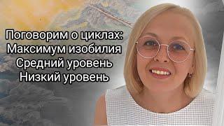 ПОГОВОРИМ О ЦИКЛАХ ИЗОБИЛИЯ | МАКСИМАЛЬНЫЙ УРОВЕНЬ | СРЕДНИЙ | НИЗКИЙ |ЭВА в ЭФИРЕ