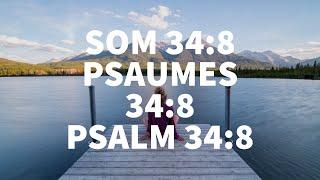 SOM 34 : 8     PSAUMES 34 : 8   PSALM34:8  Psaumes pour prière midi: A psalm for midday prayer 