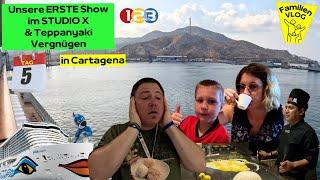 Tag 5: Unsere erste Studio X Show & Teppanyaki Vergnügen in Cartagena | XXL Familien VLOG #51-5