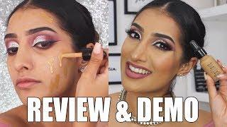 NYX Total Control Cover Drop Foundation REVIEW & DEMO - Olive Skin