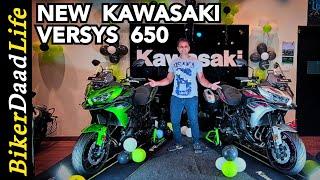 2023 Kawasaki Versys 650 Walkaround Video | All Changes Explained | BikerDaadLife