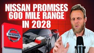 Nissan Promises Game-Changing 600 mile EV Range Battery Tech