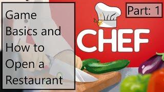 Chef: Game Basics and How to Open a Restaurant