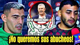 Abucheos a la Selección Mexicana y Declaraciones de los jugadores • México vs Valencia 2024