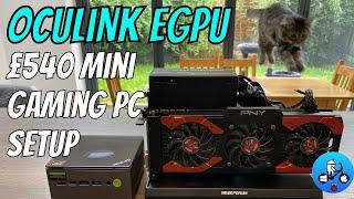 Minisforum DEG1 Oculink Dock. Ultra compact Gaming PC Setup with External GPU