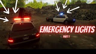 Unreal Engine 5 - Police Emergency Lightbar - Part 1