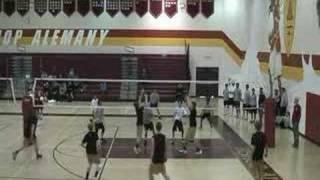 Nick Ferry Awesome Volleyball Hit!