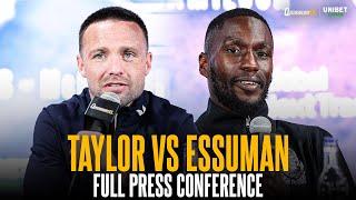 FULL PRESS CONFERENCE! Josh Taylor vs Ekow Essuman - Land of the Brave 󠁧󠁢󠁳󠁣󠁴󠁿