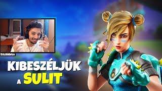 KIBESZÉLJÜK A SULIT! | NORMÁL APRÍTÁS (Fortnite Battle Royale)