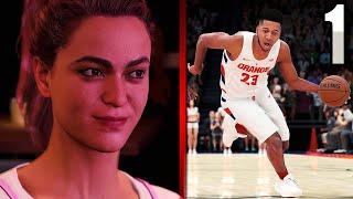 NBA 2K21 MyCareer #1 - NEW Girlfriend, From High School to College / 6'7 Speed Boosting SF