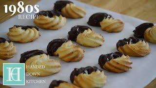 Viennese Whirl Biscuits ◆ 1980s Recipe