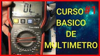 CURSO de Multimetro BASICO GRATIS  Diferentes Tipos de MULTIMETRO y uso De CONTINUIDAD