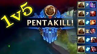 Epic Illaoi 1v5 Pentakill Compilations - Best illaoi Plays | League of Legends