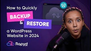 WordPress Website Backup and Restore in 2024 Made Easy!