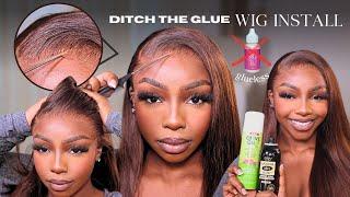 SAVE Your Edges! NO GLUE Frontal Wig Install for Beginners | AliPearl Hair