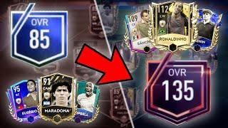 САМЫЙ СИЛЬНЫЙ СОСТАВ КУМИРОВ В FIFA MOBILE!!! - ПРОКАЧАЛ СОСТАВ КУМИРОВ!!!