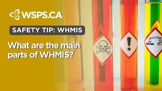 What are the main parts of WHMIS?