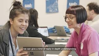 Visiting UAL at National Portfolio Day