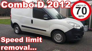 Vauxhall Combo D speed limiter disable... A how to video...