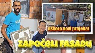 Zapoceli fasadu kod Versacia i obisli smo porodicu koja ima osmoro dece!! Uskoro novi projekat -ep69